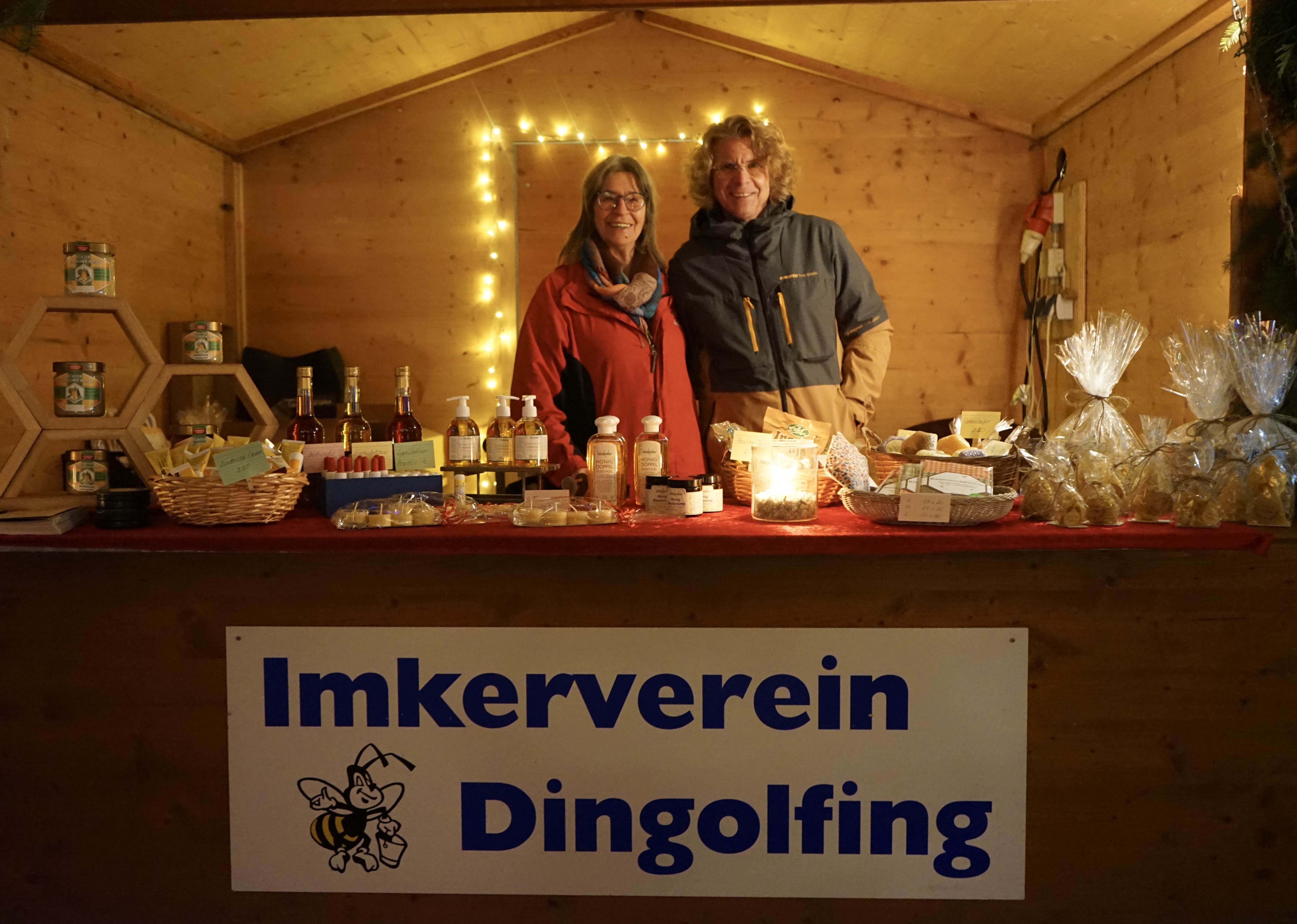 Stand beim Nikolausmarkt